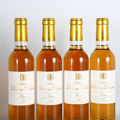 2245 - Chateau Doisy-Daene 2009, Barsac. 4 x 37.5cl half bottles.