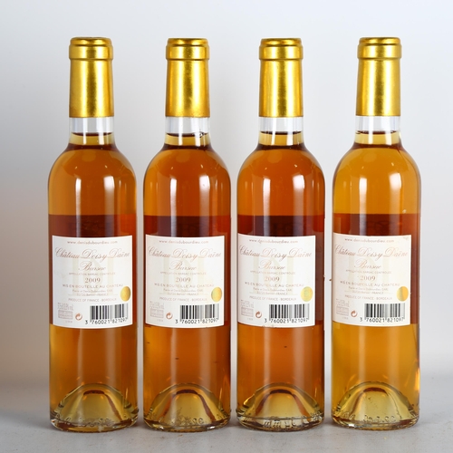 2245 - Chateau Doisy-Daene 2009, Barsac. 4 x 37.5cl half bottles.