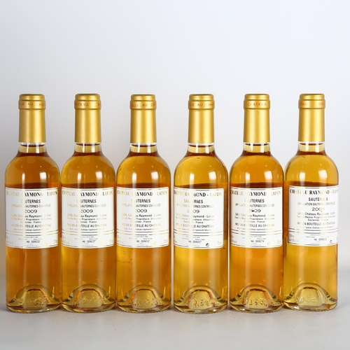 2247 - Chateau Raymond-Lafon 2009, Sauternes. 6 x 37.5cl half bottles.