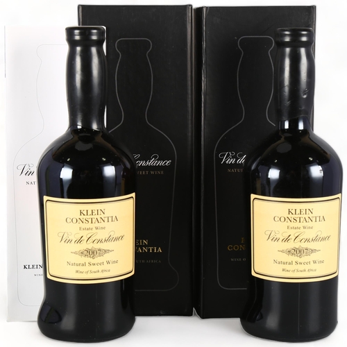 2252 - Vin de Constance 2007, Klein Constantia. 2 x 50cl bottles in presentation boxes.