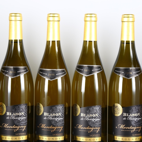 2256 - Blason de Bourgogne, Montagny, La Reserve, 2010 x 5 bottles, 2011 x 1 bottle