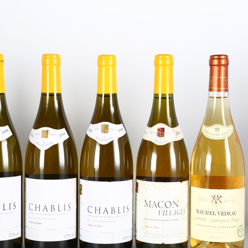 2259 - Rully 1er Cru, La Pucelle, Antonin Rodet,  2015 x 1 bottle, Chablis 2008 x 2 bottles, 2010 x 1 bottl... 