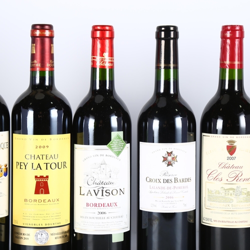 2262 - Chateau de Lamarque, Haut-Medoc 2003. Croix des Bardes, Lalande-de-Pomerol, 2006. Chateau Pey La Tou... 