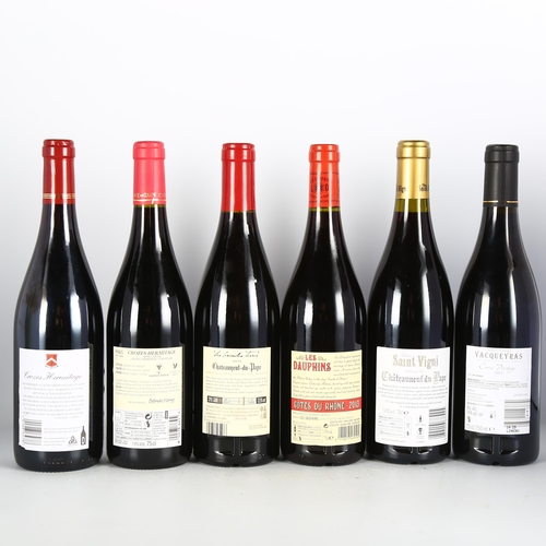 2264 - Crozes Hermitage, Les 3 Lys, 2007. Crozes Hermitage 2015, Cave de Tain. Saint Vigni, Chateauneuf du ... 