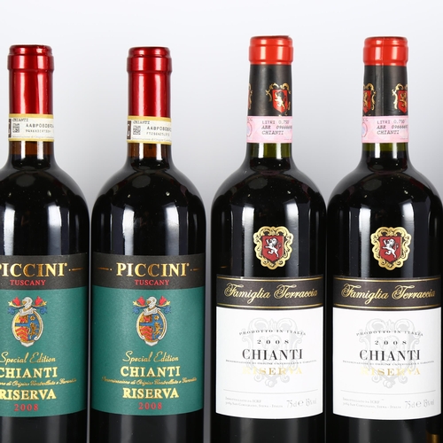 2267 - Famiglia Terraccia, Chianti Riserva 2008 x 2 bottles. Piccini, Chianti Riserva, Special Edition 2008... 