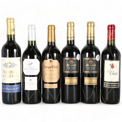 2268 - Campo Viejo, Rioja, Gran Reserva 2010. Vina Albali,  Gran Reserva, Valdepenas, 2010 x 2 bottles. Mar... 