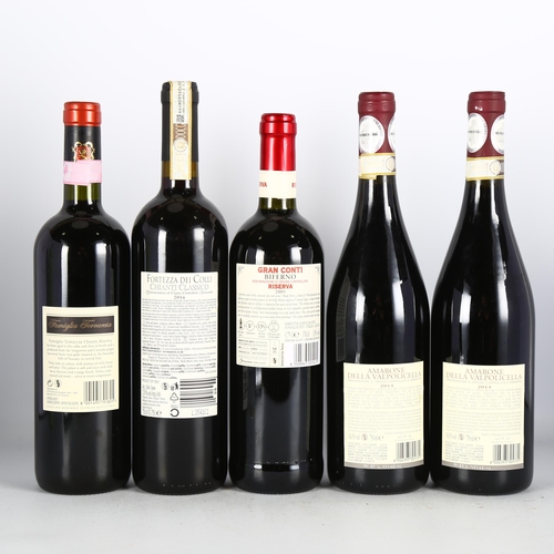 2272 - Rocca Alata, Amarone Della Valpolicella, 2014 x 2 bottles. Gran Conti, Biferno, Riserva, 2005. Famig... 