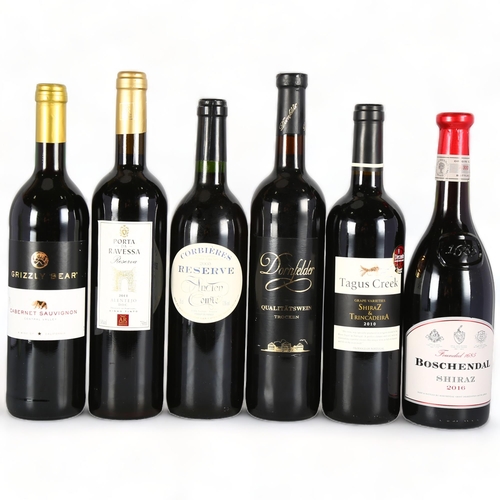 2273 - Boschendal Shiraz, 2016. Grizzly Bear, Cab Sauv, 2007. Porta da Ravessa, Reserva, Alentejo, 2011. Ta... 