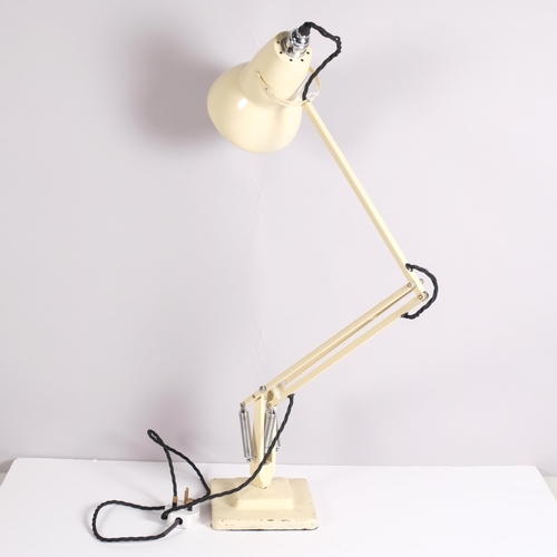 193 - A Herbert Terry Anglepoise lamp, cream paintwork, original two-step base, makers stamp, approx heigh... 