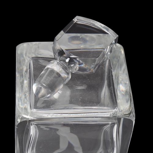 22 - Vicke Lindstrand for Orrefors, Sweden, a etched glass Nude Diver pattern decanter, engraved Orrefors... 