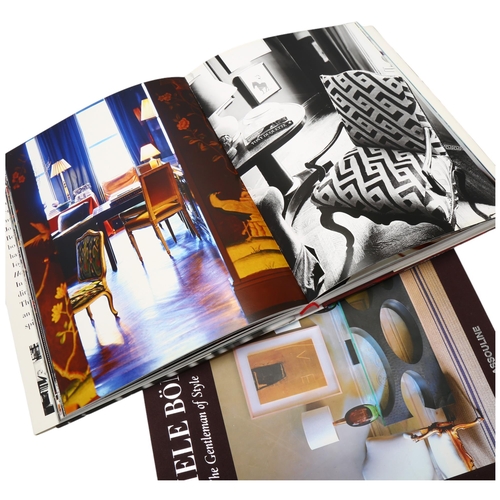 67 - Three coffee table books published by Assouline, A touch of style by Carlos Mota, Miles Redd the big... 