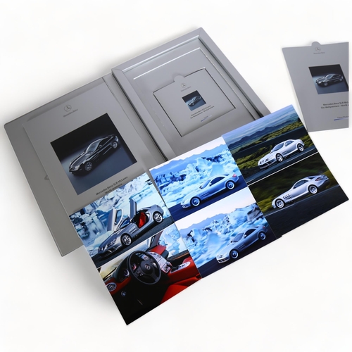 92 - MOTORING INTEREST - 2003 Mercedes-Benz SLR McLaren World Premiere Launch Press Kit from the Frankfur... 