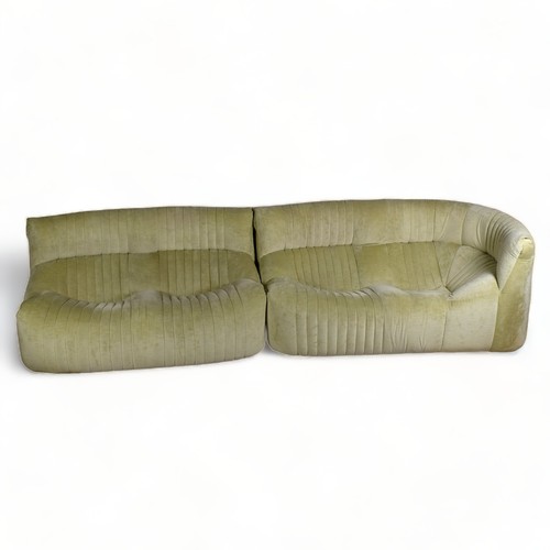 99 - A Ligne Roset, Togo style modular sofa, comprising 3 pieces, single chair, double sofa, double corne... 