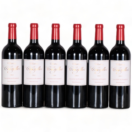 2279 - Chateau Les Cruzelles, Lalande de Pomerol 2013 x 6 bottles