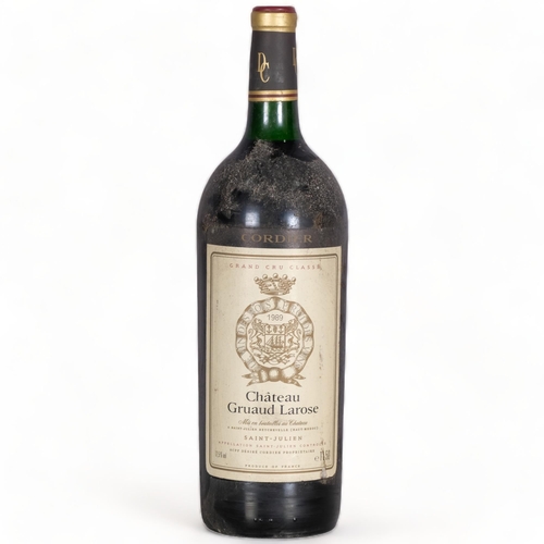 2281 - Chateau Gruaud-Larose 1989, Grand Cru Classe, Saint-Julian x 1 Magnum bottle