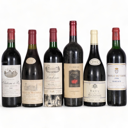 2284 - Chateau du Tertre 1996, Grand Cru Classe, Margaux. Chateau Loudenne 1996, Medoc. Chateau de Montheli... 