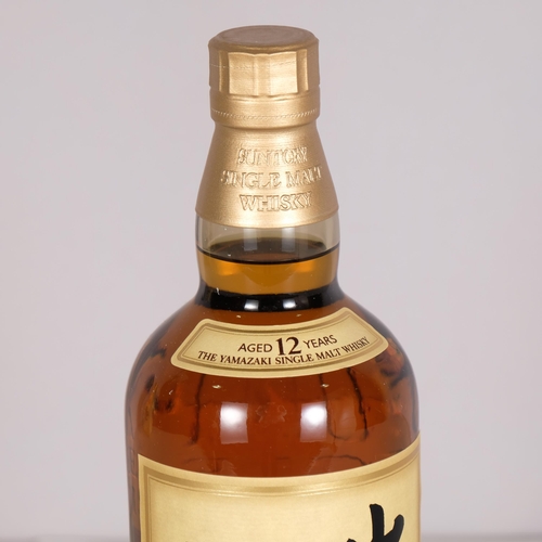 2322 - The Yamazaki 12 Yr Old Japanese Single Malt Whisky, Suntory Whisky, 43%, 70cl , boxed