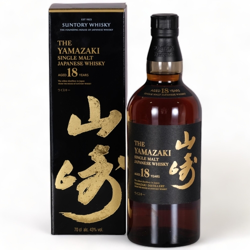 2324 - The Yamazaki 18 Yr Old Japanese Single Malt Whisky, Suntory Whisky, 43%, 70cl , boxed