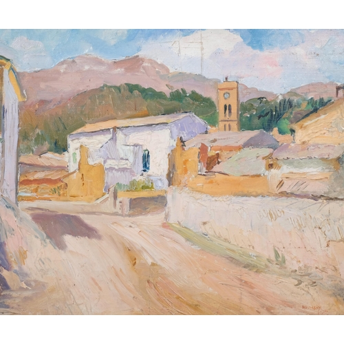 309 - Philip Naviasky (1894 - 1983), Suller Majorca, oil on board, signed and inscribed verso, 43cm x 53cm... 