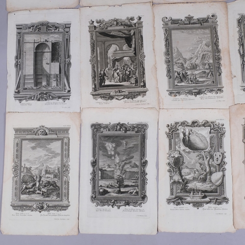 600 - Collection of 18th/19th century engravings, Biblical scenes (27)