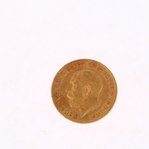 A George V Gold Half Sovereign Coin G