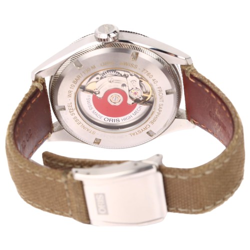 1028A - ORIS - a stainless steel Big Crown ProPilot Big Day Date automatic wristwatch, ref. 7760 40, grey di... 