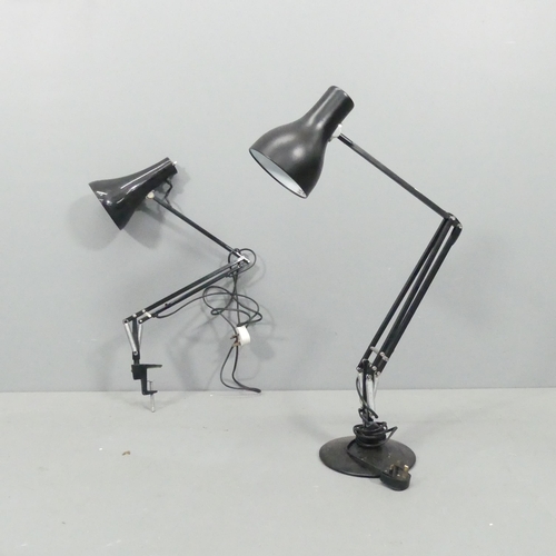 2072 - An Anglepoise Lighting limited workbench lamp, and another  desk lamp (2).