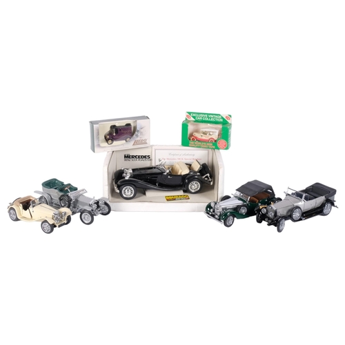 65 - FRANKLIN MINT PRECISION MODELS - a group of 4 models associated with the collection, including the 1... 