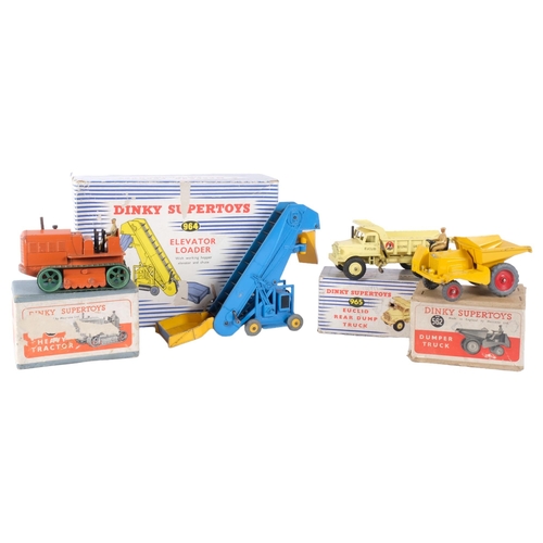 94 - Dinky Supertoys 964, elevator loader, with working hopper elevator and shoot, boxed, Dinky Supertoys... 