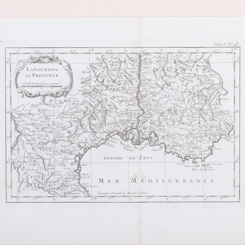 202 - 18th/19th century monochrome map 