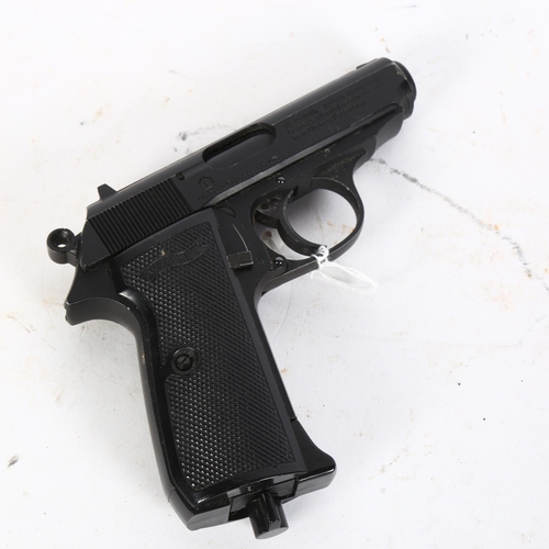 972 - A replica Walther model PPK .177 ball bearing hand pistol (no gas cannister)