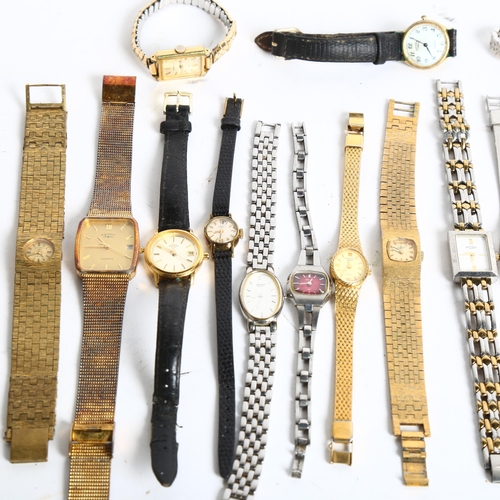 1142 - A quantity of Rotary and Seiko wristwatches