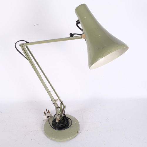 785 - A Vintage green anglepoise desk lamp