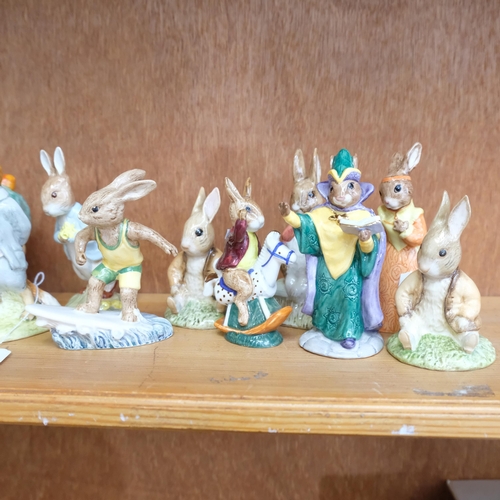 837 - Beswick, Royal Albert Beatrix Potter figures, Royal Doulton Bunnykins figures etc