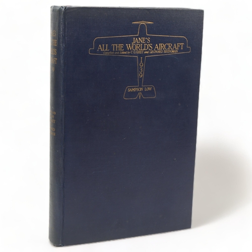 165 - Jane's All The World's Aircraft 1939, published by Sampson Low December 1939, 33cm x 22cm