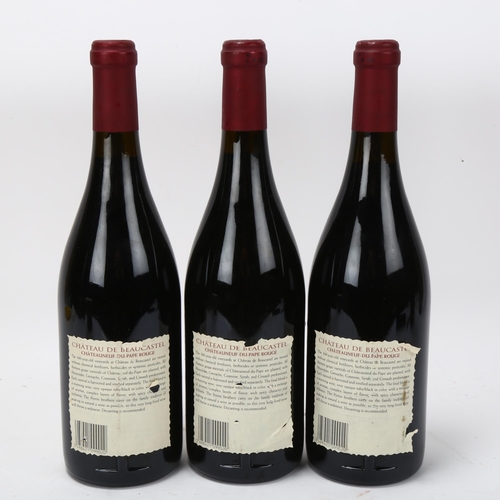 239 - Chateauneuf-du-Pape, Chateau Beaucastel 1999 x 3 bottles