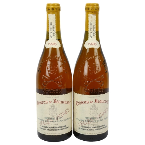 241 - Chateauneuf-du-Pape, Chateau de Beaucastel, Vielles Vignes, 1996, x 2 bottles