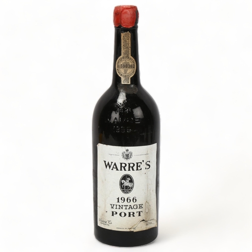 245E - A bottle of Warre's 1966 vintage port