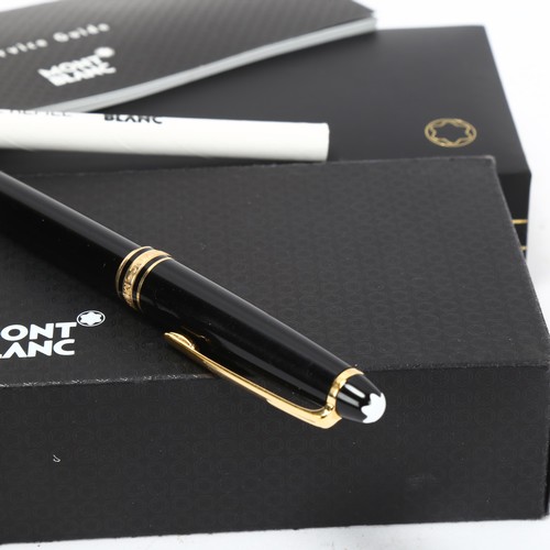 265 - MONT BLANC - rollerball pen, boxed with papers