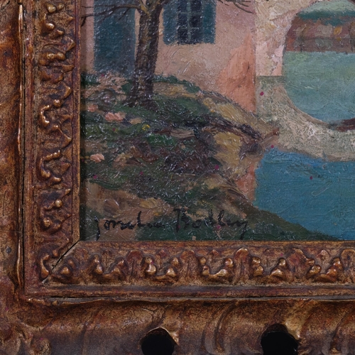 587 - Josselin Bodley (1893 - 1975), Charente Inferieur, France, oil on canvas laid on board, signed with ... 