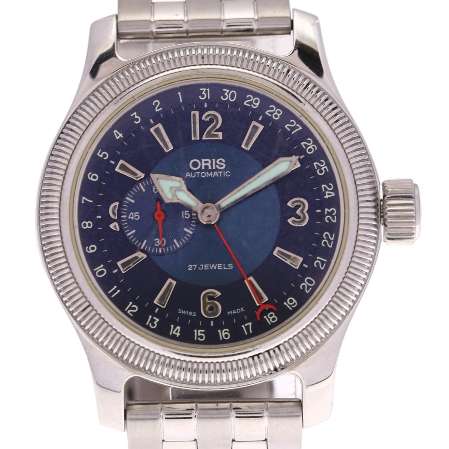 ORIS a stainless steel Big Crown Pointer Date automatic calendar