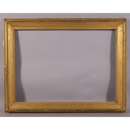 726 - 19th century gilt frame, inside measurement 80cm x 58cm