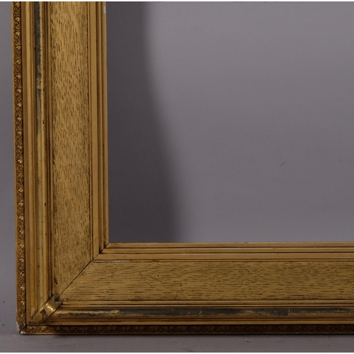 726 - 19th century gilt frame, inside measurement 80cm x 58cm