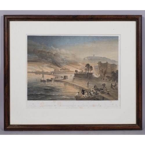 738 - William Simpson, 5 x 19th century Crimean War scenes, published 1855, framed (5)