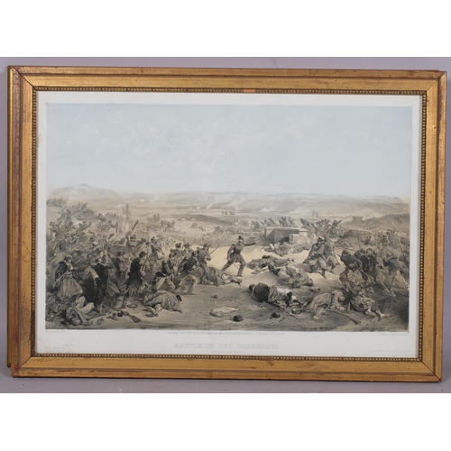 738 - William Simpson, 5 x 19th century Crimean War scenes, published 1855, framed (5)