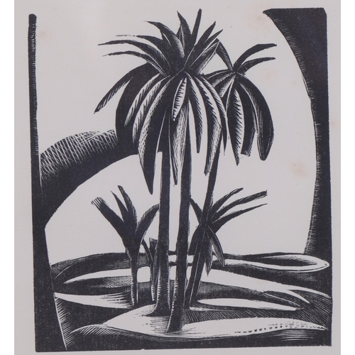 746 - Paul Nash, Elysium, original woodcut, 1923, from an edition of 1000 copies, Bosphorus Postan W39, im... 