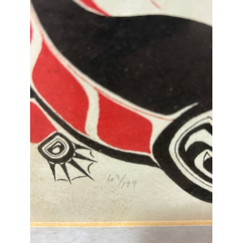 640 - A group of Canadian prints, including Haida, all signed in pencil