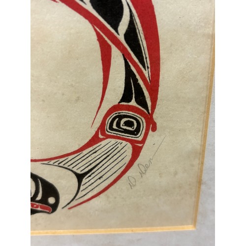 640 - A group of Canadian prints, including Haida, all signed in pencil