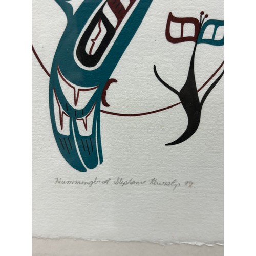 640 - A group of Canadian prints, including Haida, all signed in pencil