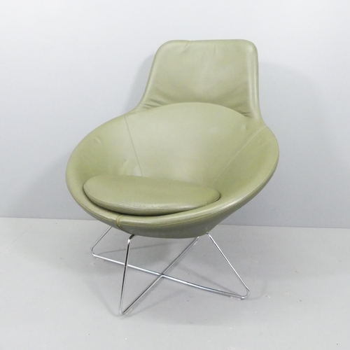 2061 - A contemporary Allermuir Conic A632 lounge chair, by Pearson Lloyd.